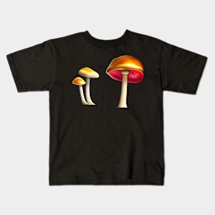 colorful mushroom Kids T-Shirt